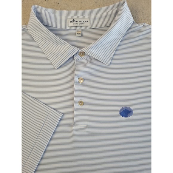 Peter Millar summer comfort 2XL blue stripes - Picture 2 of 9